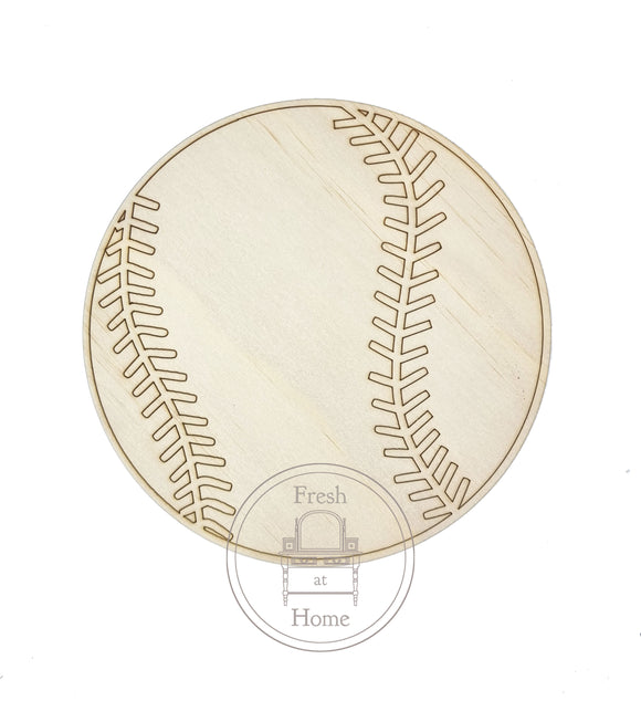 Baseball - Wooden Blank - Fresh at Home