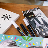 Black and White Paint Pens – Fine tip