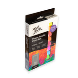 Fluro Acrylic Paint Set Premium 8pc x 36ml