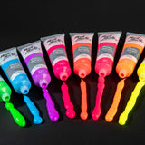 Fluro Acrylic Paint Set Premium 8pc x 36ml