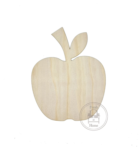 Apple - Wooden Blank - Fresh at Home