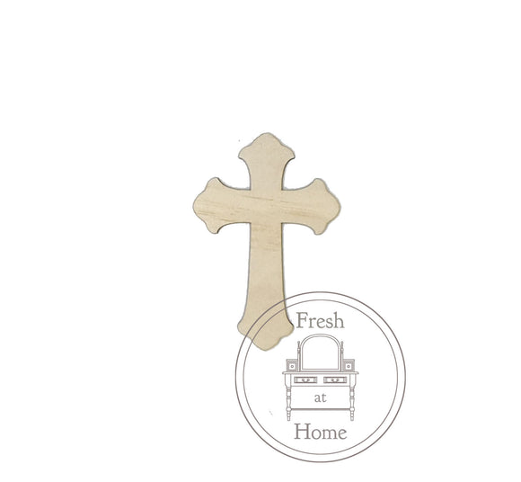 Cross - Wooden Blank - Fresh at Home