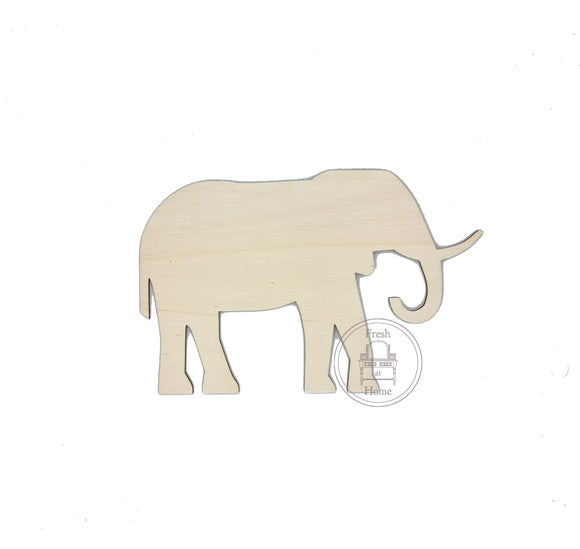 Elephant - Wooden Blank - Fresh at Home