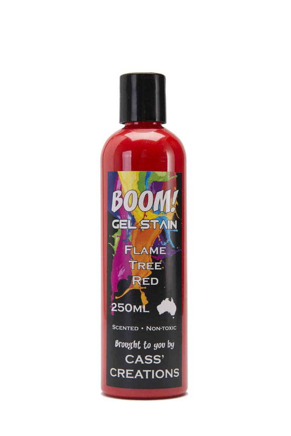 Flame Tree Red - Boom Gel Stain - Fresh at Home