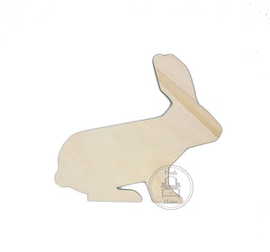 Rabbit - Design 1 - Wooden Blank - Fresh at Home