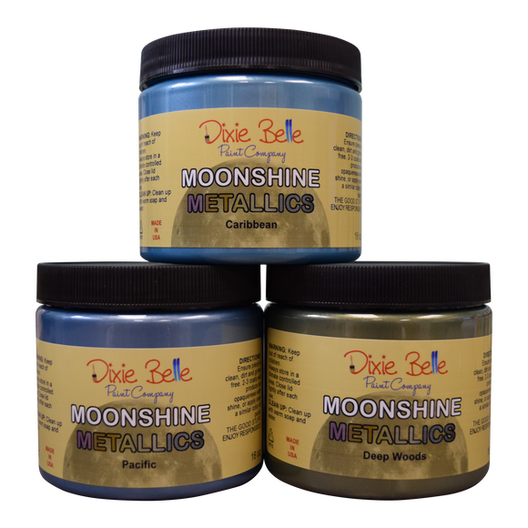 Moonshine Metallic Chalk Mineral Paint - Fresh at Home
