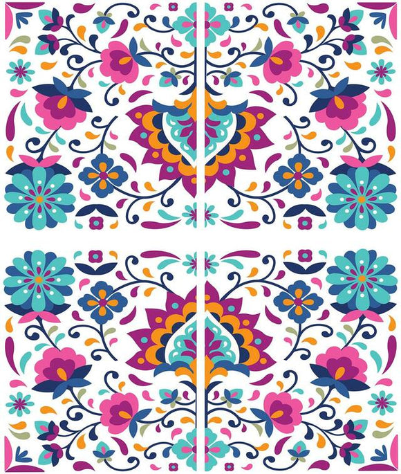 Latin Floral - 61 x 81.25cm - 4 sheets - Fresh at Home