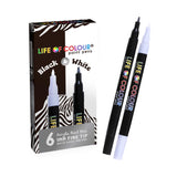 Black and White Paint Pens – Fine tip