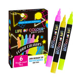 Fluro Colour Paint Pens – Medium Tip