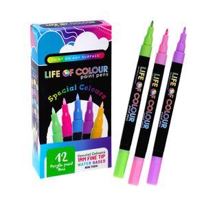 Special Colour Paint Pens - Fine Tip