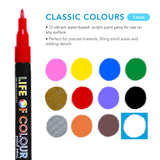 Classic Colour Paint Pens - Fine Tip